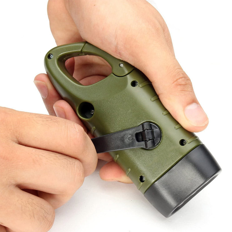 Avtoit | Handcrank Solar-powered Flashlight