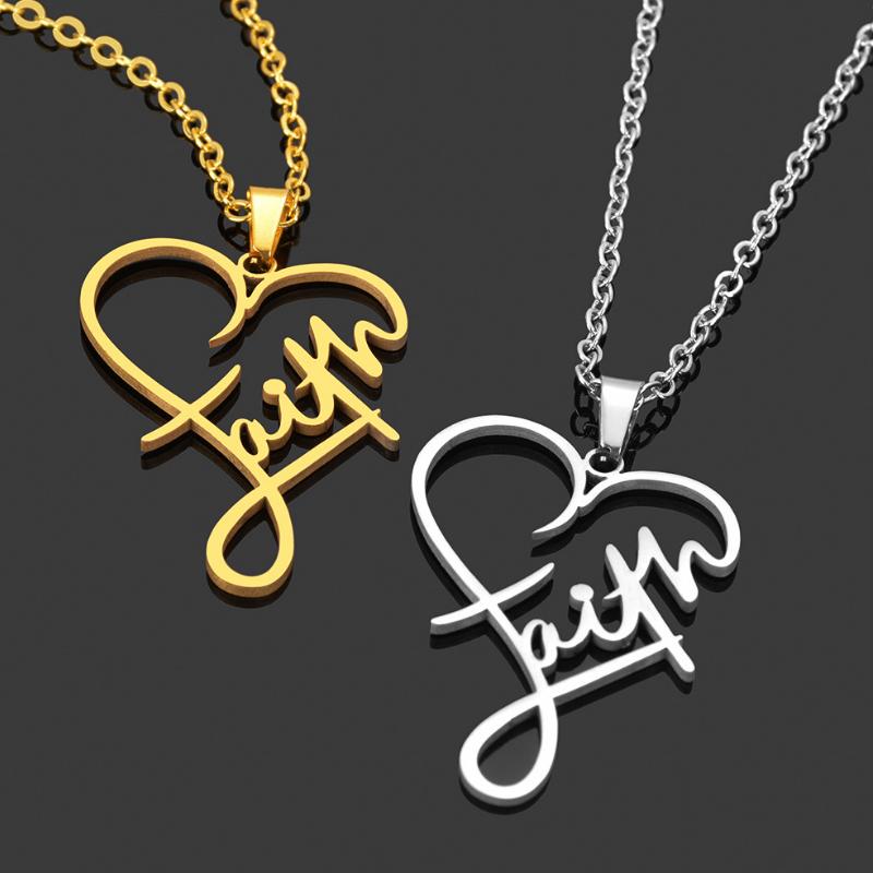 Avtoit | Faith Heart Necklace