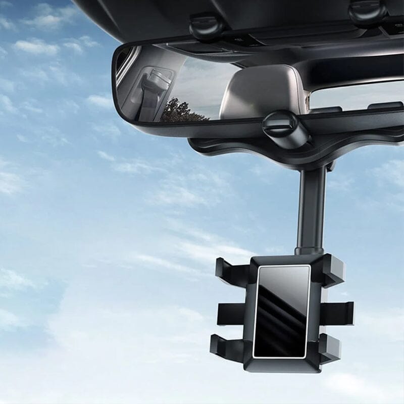 Avtoit | Multifunctional 360 Rotatable Car Rearview Mirror Phone Holder