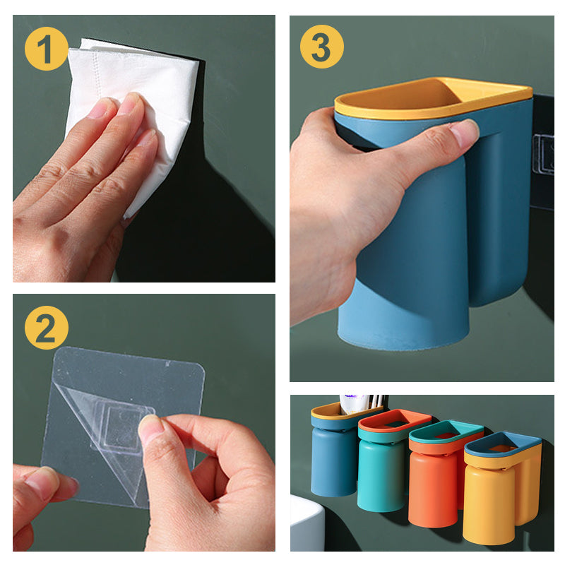 Avtoit | Sticker Toothbrush Holder