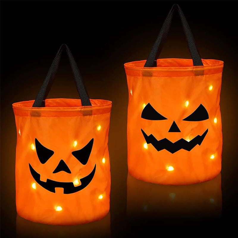 Avtoit | Personalized glowing pumpkin bag