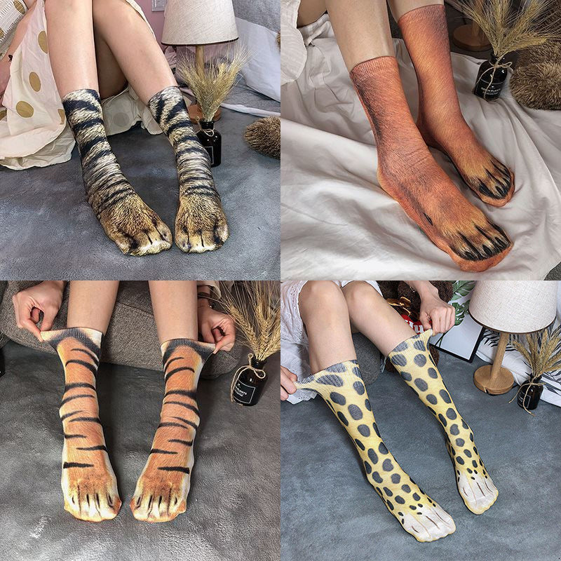 Avtoit | 3D Print Novelty Paw Socks