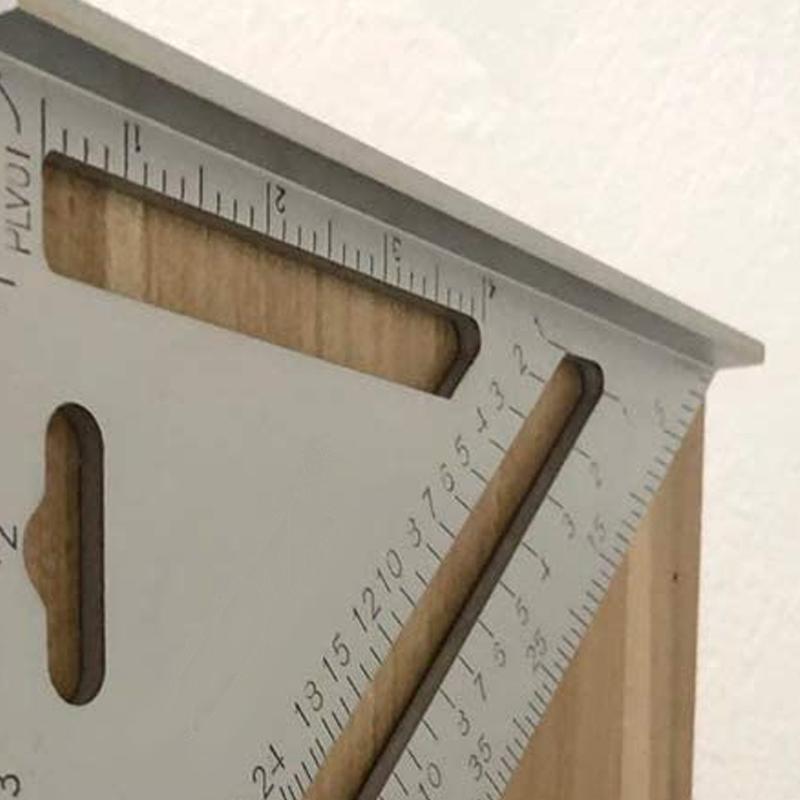 Avtoit | Aluminum alloy triangle and square ruler