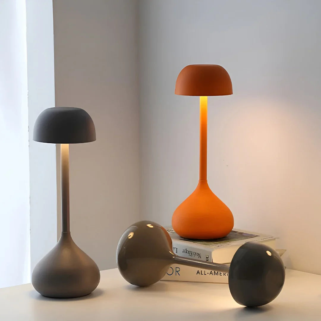 Avtoit | Cordless Dimmable Mushroom Table Lamp