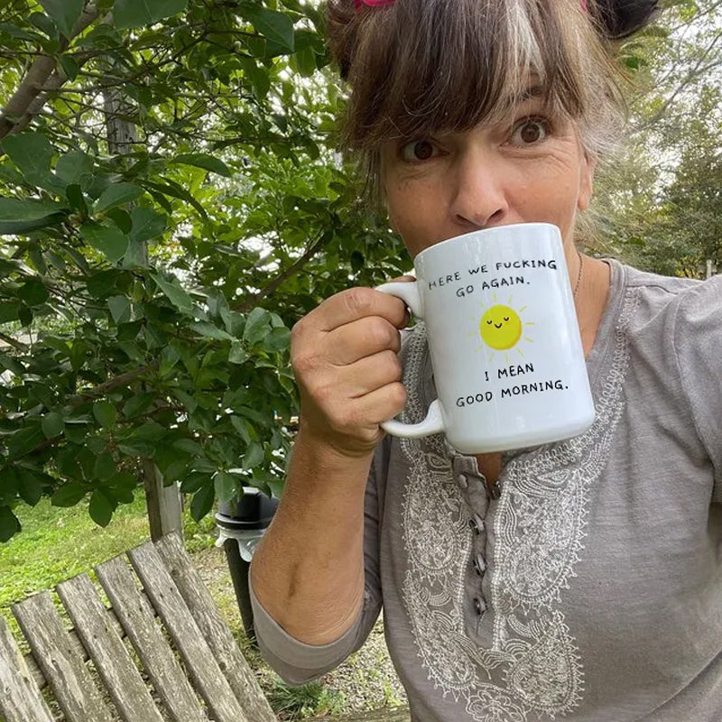 Ceramic Coffee Mug, Dishwasher and Microwave Safe, Gift for Coworkers
