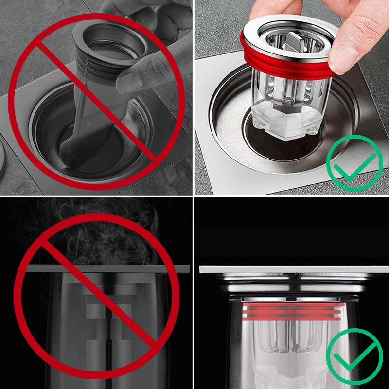 Avtoit | Magnetic odor-neutralizing floor drain core