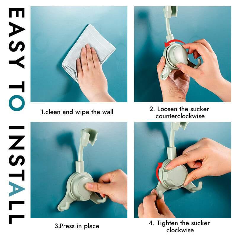 Avtoit | Shower shelf with hooks