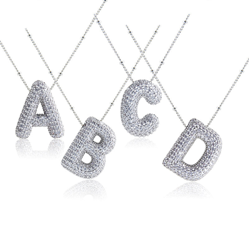 Avtoit | Alphabet-Diamond-Pendant-Necklace