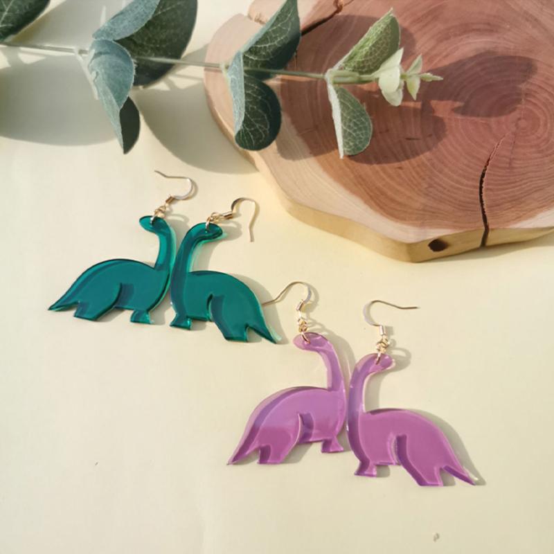 Avtoit | Acrylic Small Dinosaur Earrings