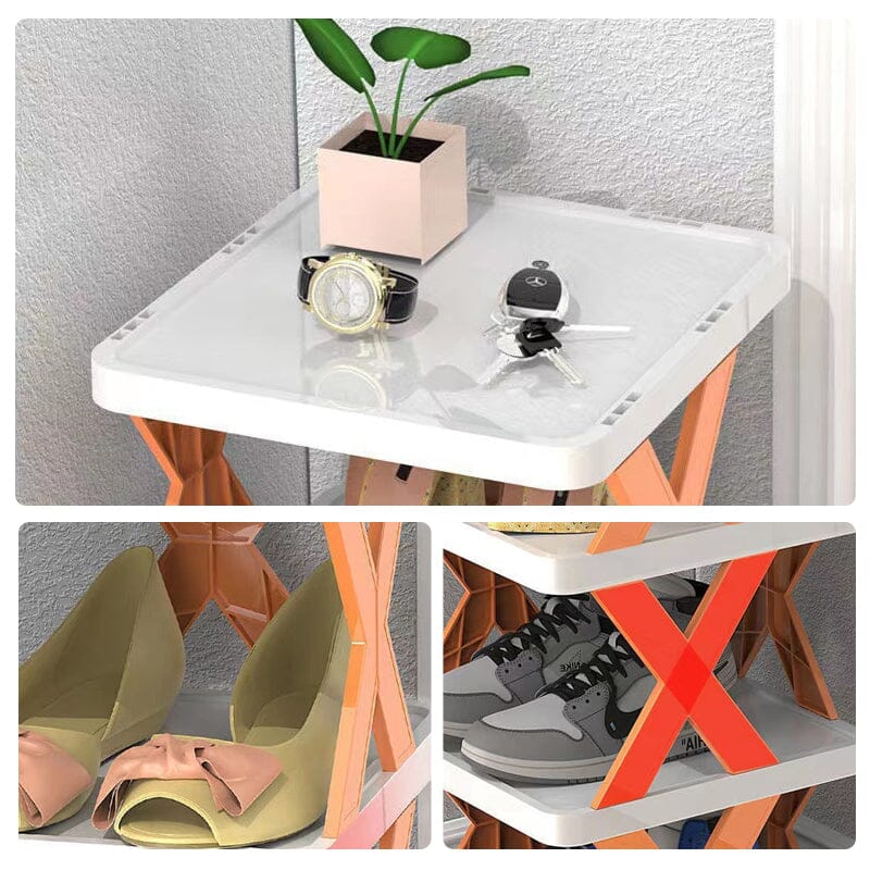 Avtoit | Foldable Multi-Layer Shoe Rack, Shoe Storage Organizer