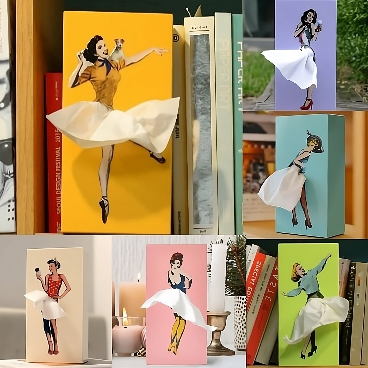 Avtoit | Flying Skirt Tissue Box