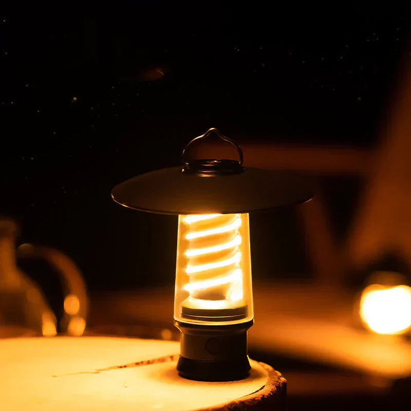LED Camping Lantern with Flashlight Function
