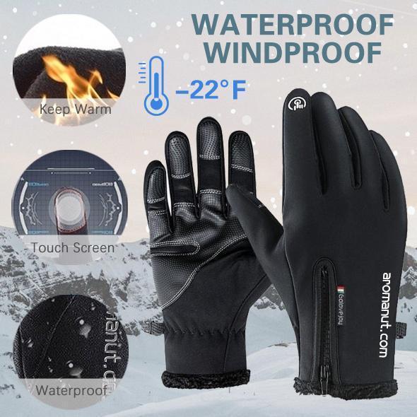 Avtoit | Warm thermal gloves cycling running driving gloves