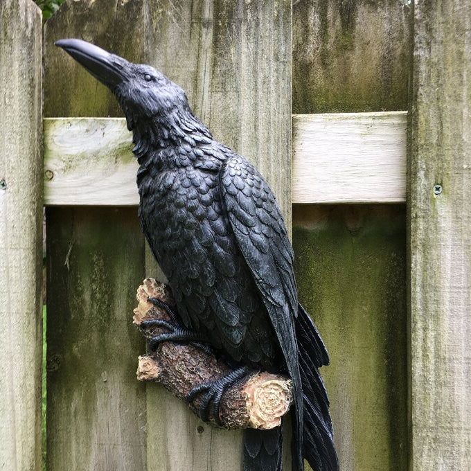 Avtoit | Raven's Perch Wall Sculpture