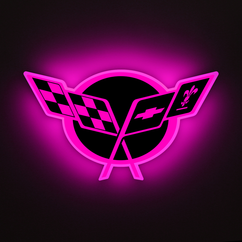 Corvette C5 LED Car Emblem