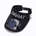 Avtoit | Sun Visor Hat with Solar Powered Fan, for Camping, Hiking