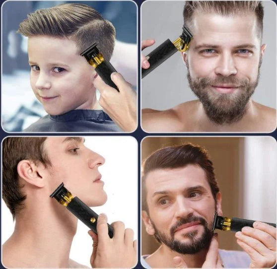 Cordless T-Blade Hair Trimmer with Close-Cut Function