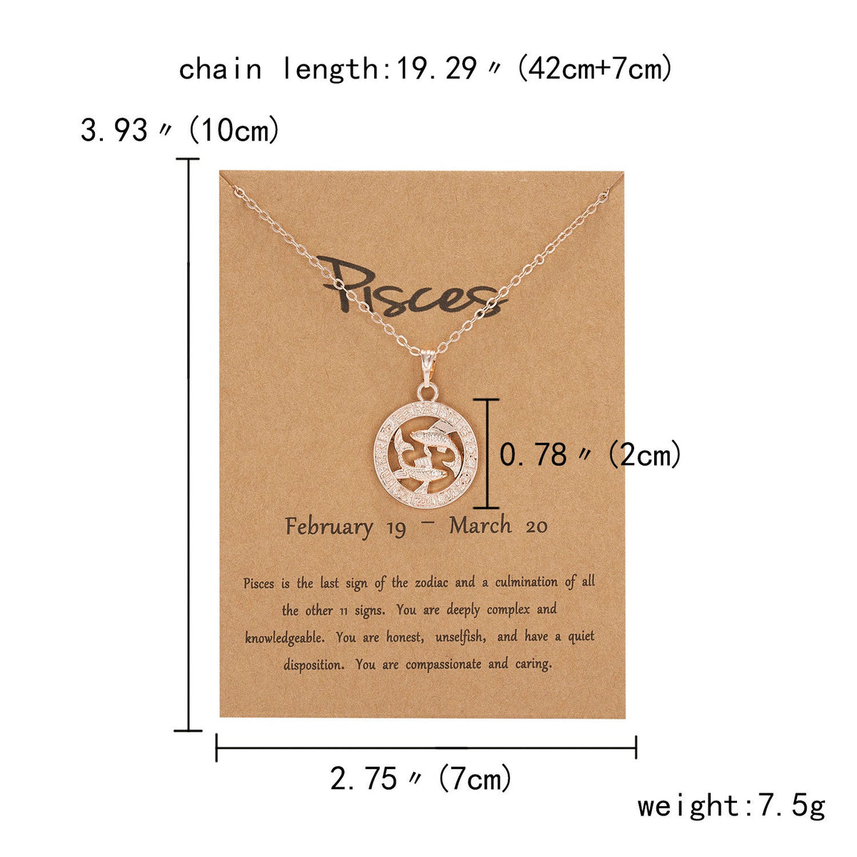 Avtoit | Constellation Rose Gold Animal Necklace
