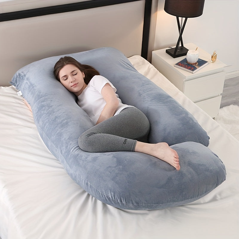 Avtoit | MaternityEase - J-Shaped Pillow for Pregnant Moms