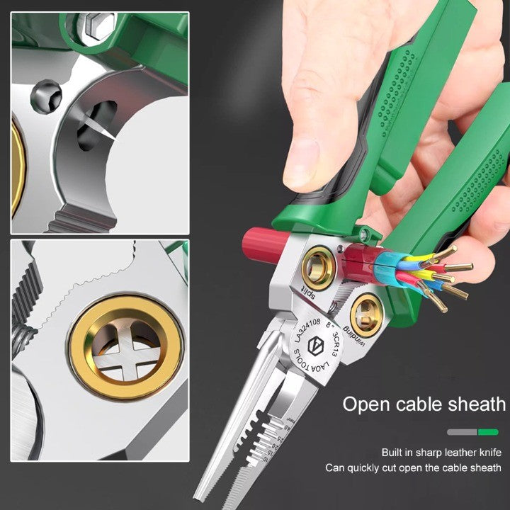 Avtoit | 8in1 Electrician Multi-Tool Wire Stripping Pliers