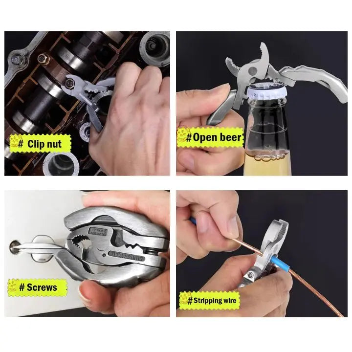Avtoit | 9-in-1 Stainless Steel Multi-Function Pliers – Compact & Versatile