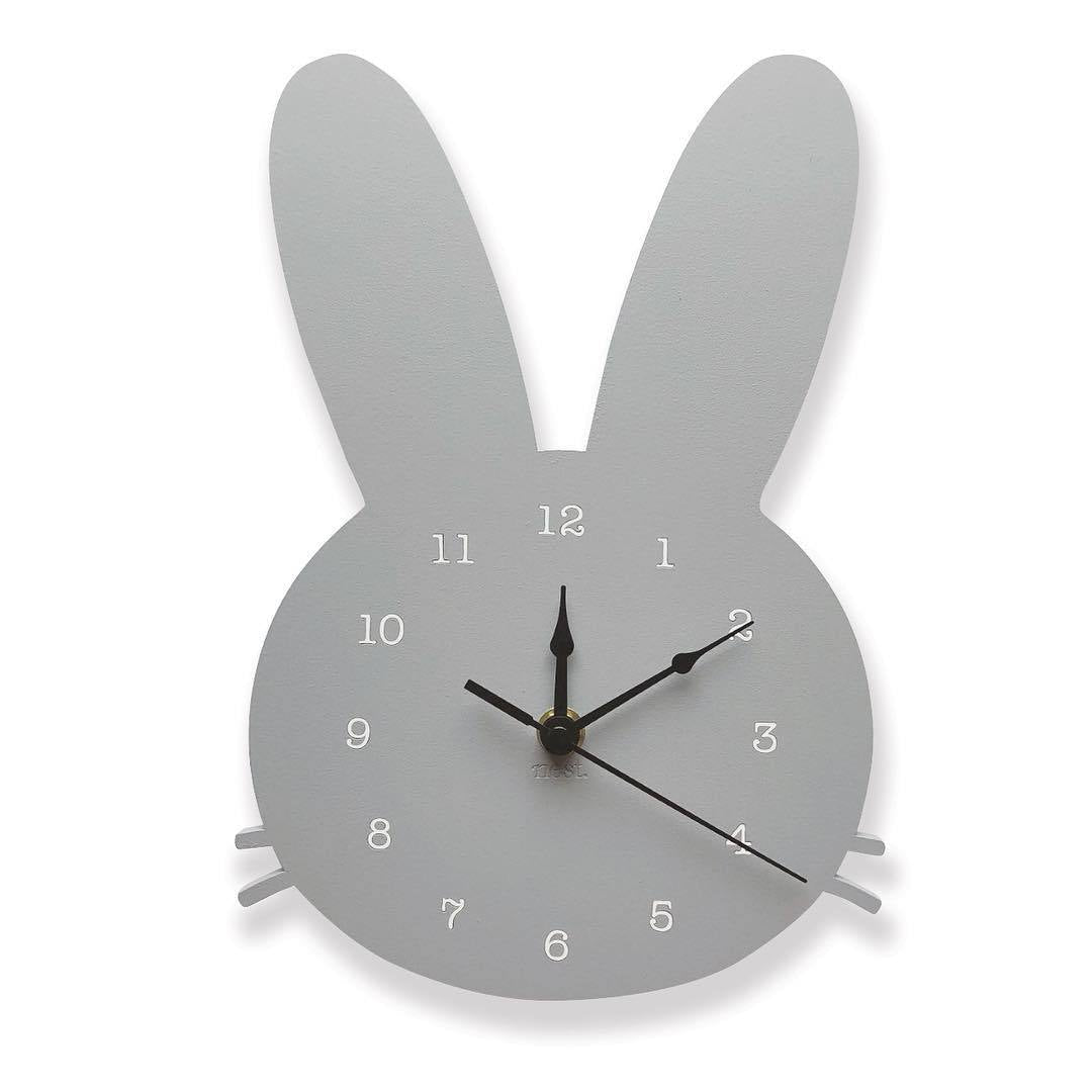 Avtoit | GlowRabbit - Adorable Nordic Bunny Clock