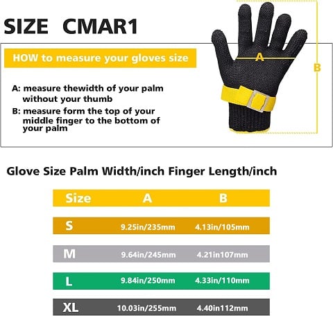 Avtoit | Food grade stainless steel mesh metal glove