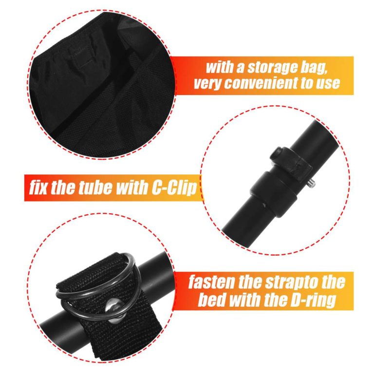 Avtoit | Universal Senior Bed Rail – Reliable Elderly Assist with Storage Pouch
