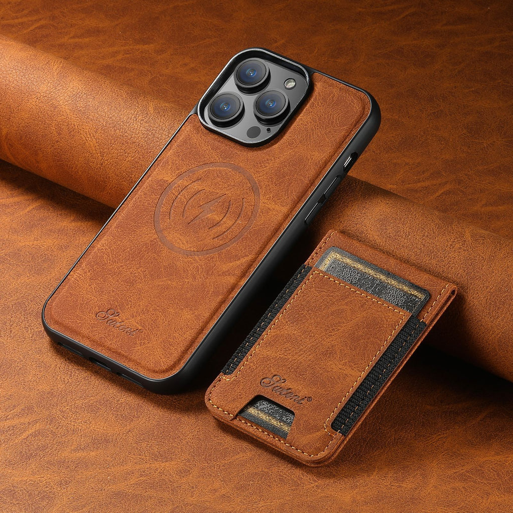 Avtoit | Leather phone case with card holder and MagSafe compatibility