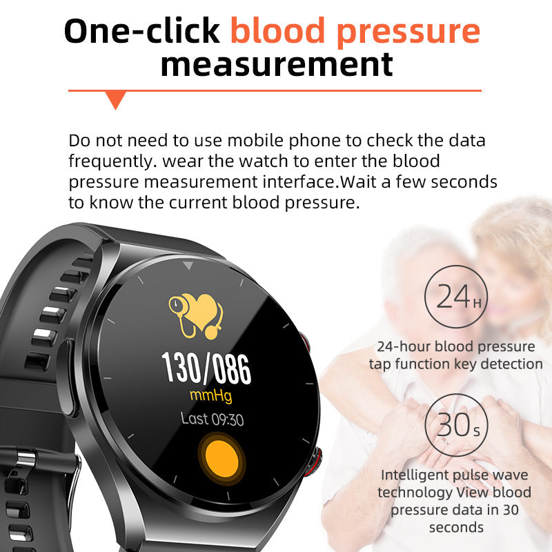 Avtoit | One-Click Blood Sugar|Blood Glucose Blood Pressure ECG|ECG HRV Heart Rate Monitor Health Smart Watch