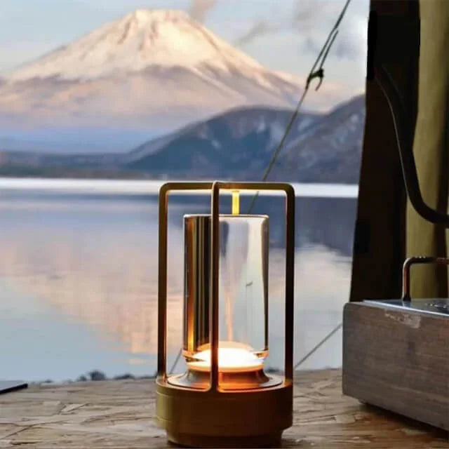 Avtoit | Klara Crystal Table Lamp with Touch Panel and USB Connection