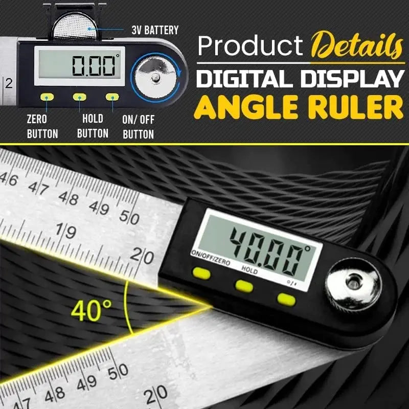 Avtoit | Digital Angle Finder and Ruler Combination Tool
