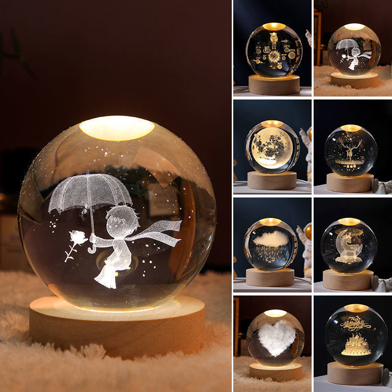 Avtoit | Glowing Crystal Ball Night Light