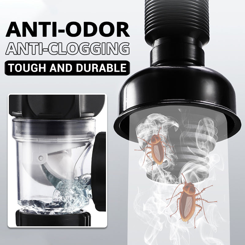 Avtoit | Telescopic drain pipe against odor
