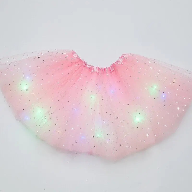 Avtoit | Bright LED Tulle Skirt for Kids – Colorful, Magical Light Effect