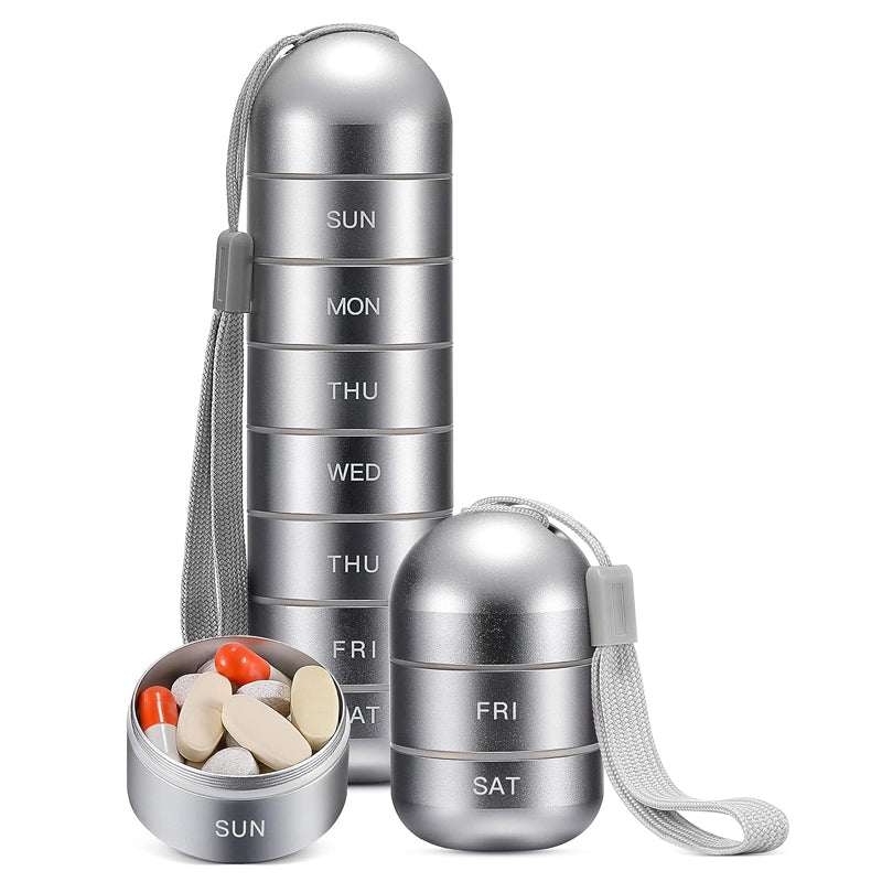 Avtoit | 7 Days Portable Pill Organizer for Travel