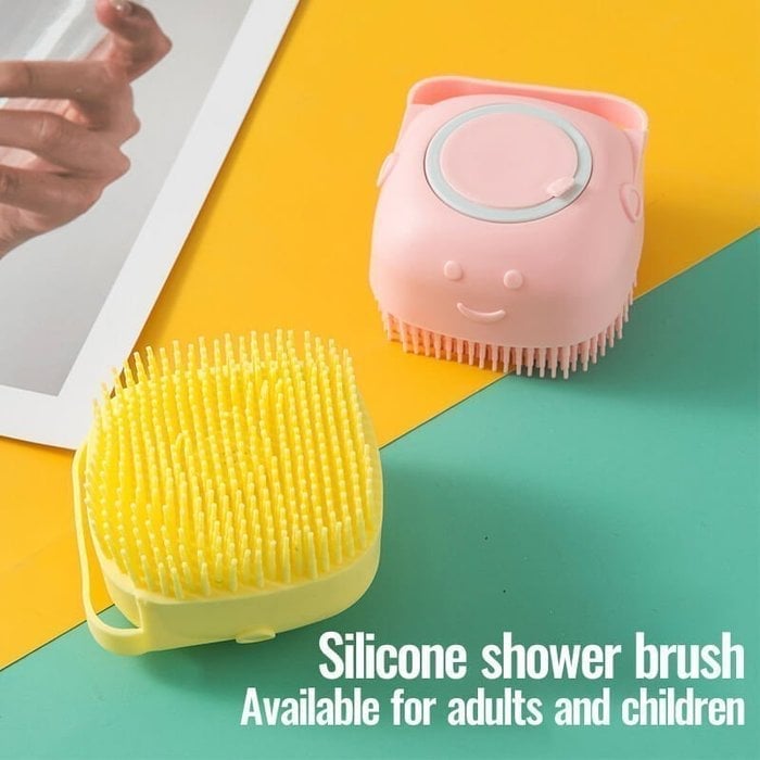 Avtoit | Bathroom Pet Bath Brush Massage Soft Silicone Comb Pet