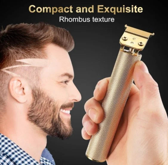 Cordless T-Blade Hair Trimmer with Close-Cut Function