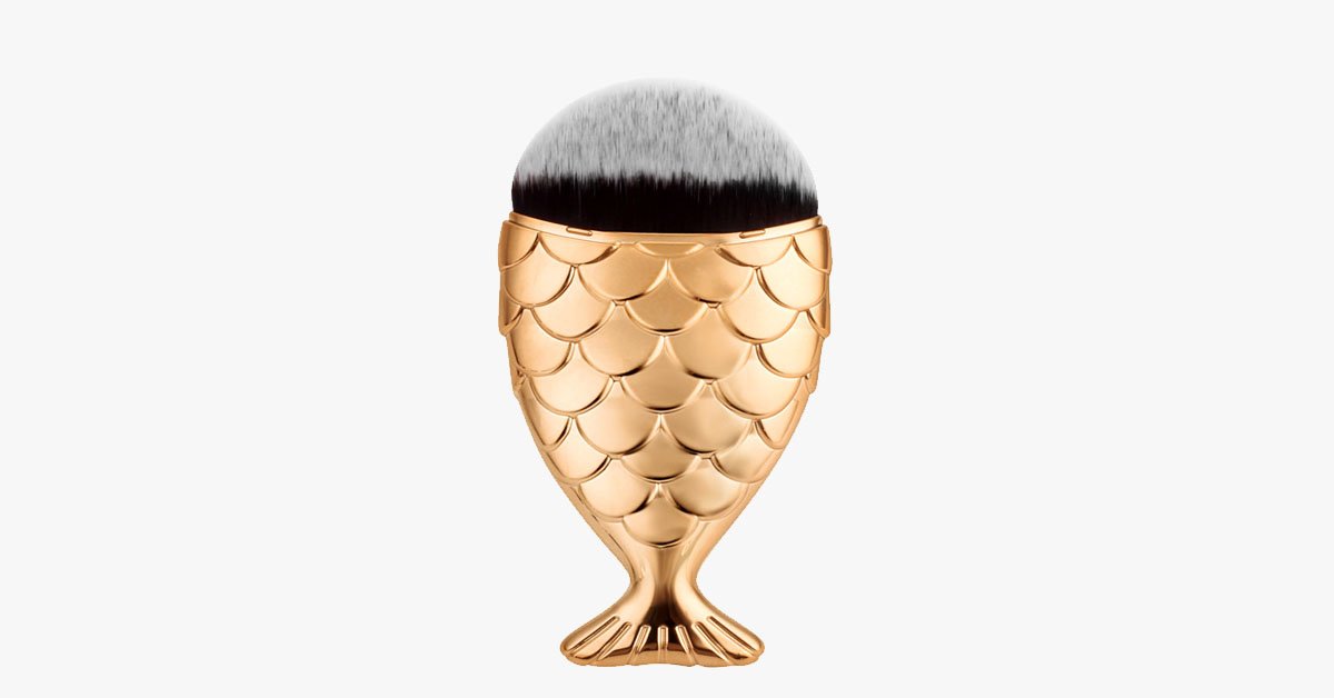 Avtoit | Fishtail Multifunction Brush with Unique Design - Versatile and Practical Makeup Brush to Make You Look Great and Feel Great