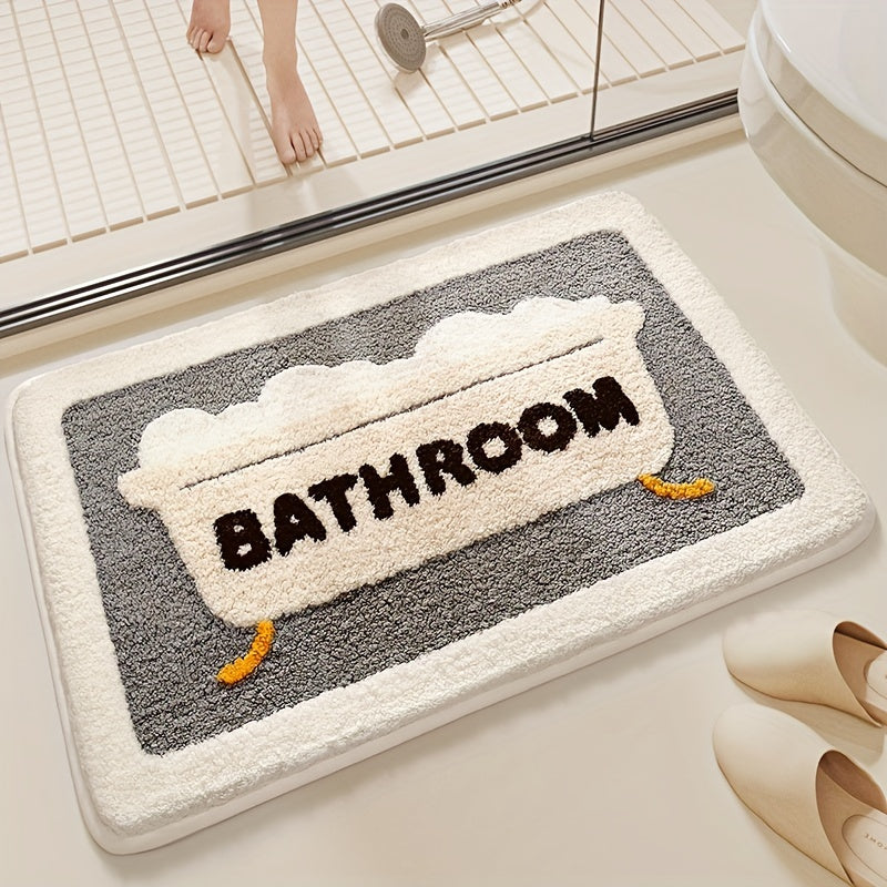 Avtoit | Soft and Non-Slip Bath Mat with High Absorbency