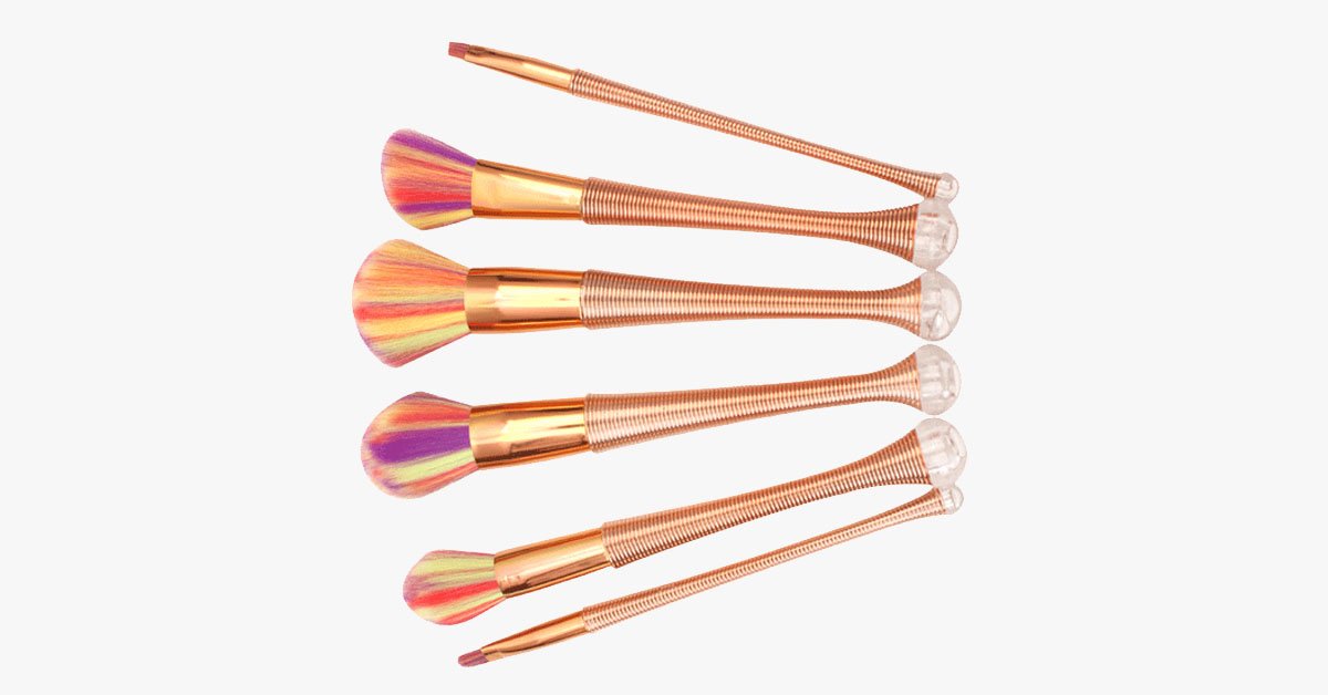 Avtoit | Rose Gold Bead Brush Set