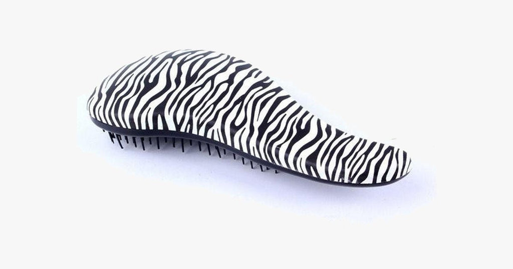 Avtoit | Zebra and Cheetah Pattern Hair Brush – Detangle the Knots