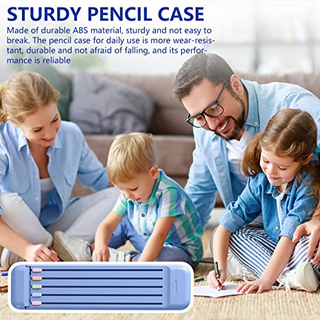 Avtoit | Multifunctional Pencil Case for Kids with 5pcs Pencils2B, Eraser and Ruler