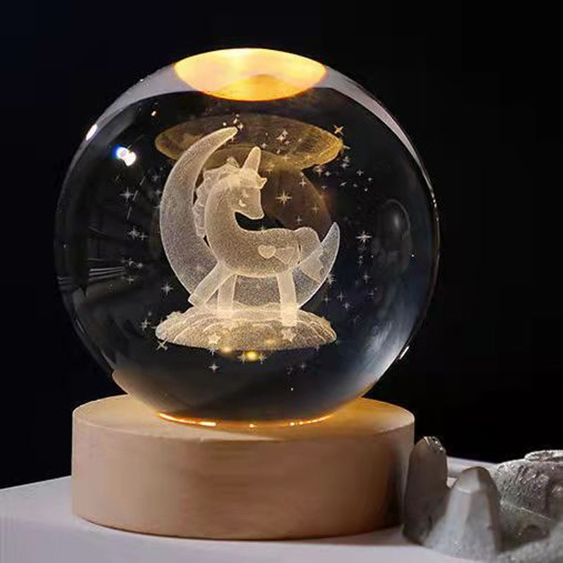 Avtoit | Glowing Crystal Ball Night Light