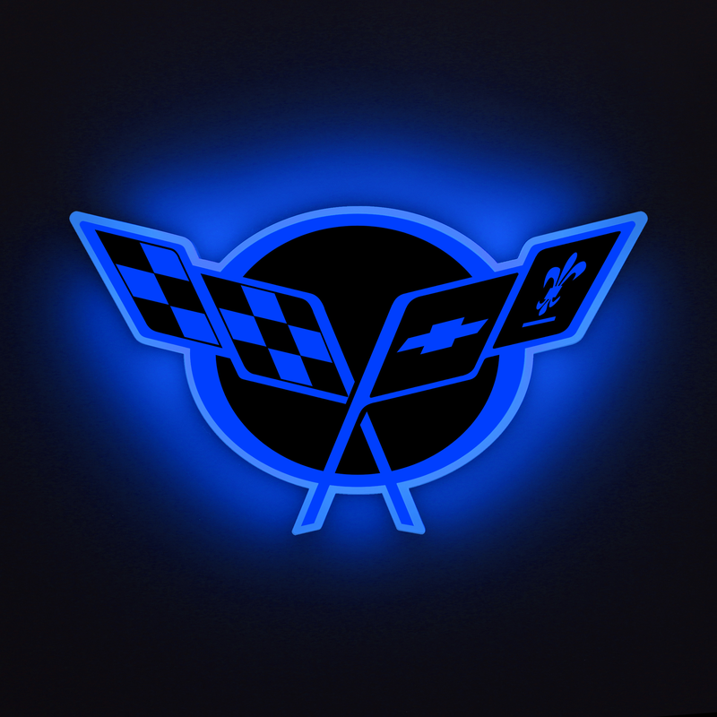 Corvette C5 LED Car Emblem
