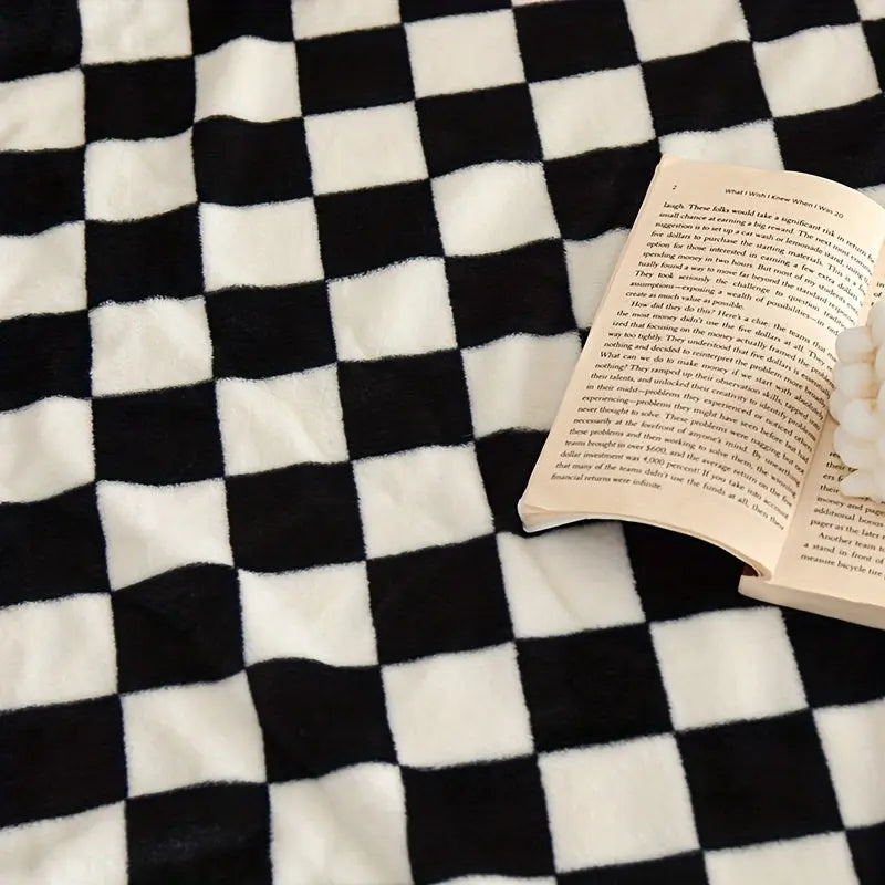 Avtoit | Classic Check Blanket – Soft and Warm Blanket for Sofa and Bedroom