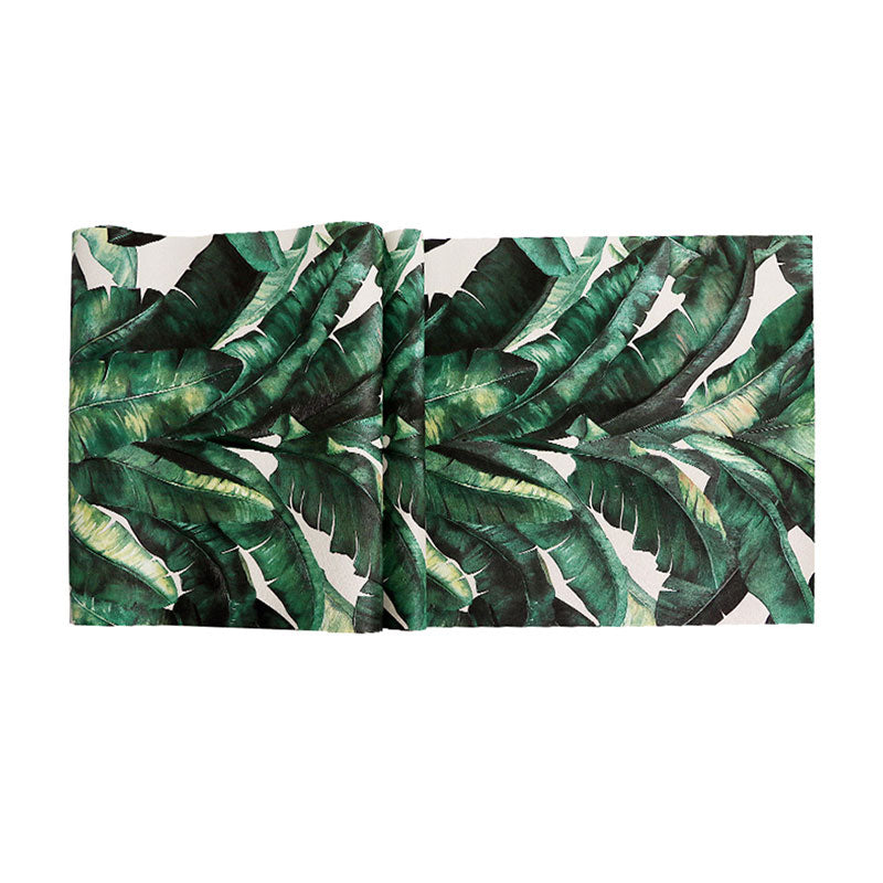 Avtoit | Tropical Banana Leaf Wall Covering for Accent Wall Contemporary Wallpaper, 33'
