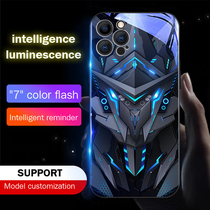 Avtoit | Cool Mecha Apple Smart Flash Phone Case