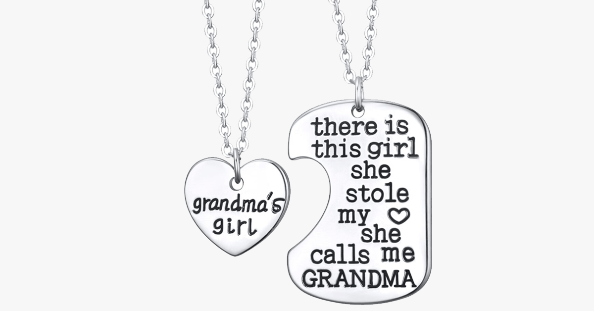 Avtoit | Grandma's Girl Necklace Set