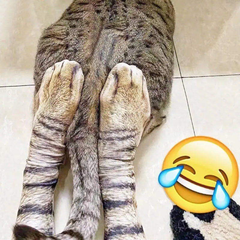Avtoit | 3D Print Novelty Paw Socks